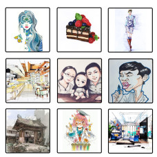 TOUCHNEW T6 marcadores de tono de piel de 24 colores,doble punta a base de alcohol para retratos,ilustraciones,dibujos,colorear TOUCHNEW T6 marcadores de tono de piel de 24 colores,doble punta a base de alcohol para retratos,ilustraciones,dibujos,colorear