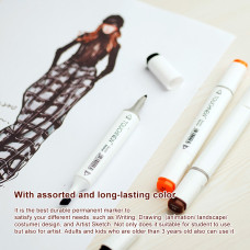 TOUCHNEW T6 rotuladores diseño de animación 30 colores para dibujos de arte adultos con bolsa de transporte TOUCHNEW T6 rotuladores diseño de animación 30 colores para dibujos de arte adultos con bolsa de transporte