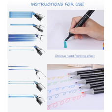 TOUCHNEW marcadores de alcohol 60 colores para principiantes niños estudiantes TOUCHNEW marcadores de alcohol 60 colores para principiantes niños estudiantes