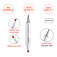 TOUCHNEW T6 rotuladores diseño de animación 30 colores para dibujos de arte adultos con bolsa de transporte TOUCHNEW T6 rotuladores diseño de animación 30 colores para dibujos de arte adultos con bolsa de transporte